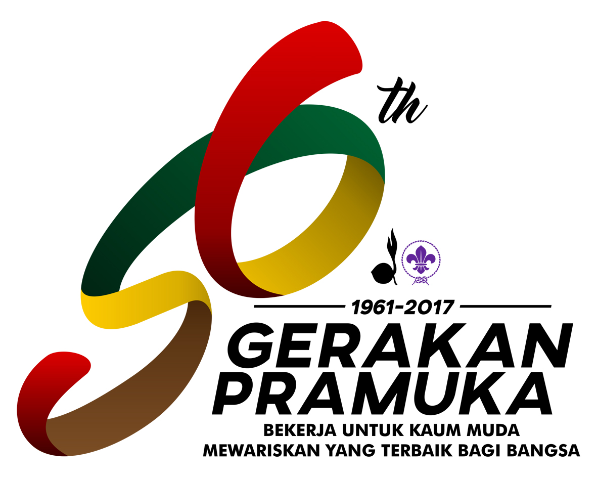 Logo 56 Tahun Gerakan Pramuka 2017